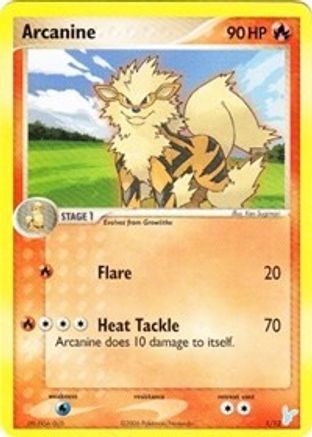 Arcanine 001 EX Trainer Kit 2 Plusle & Minun - Common