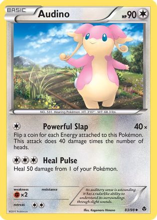 Audino 083 Emerging Powers - Uncommon