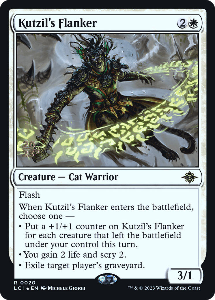 Kutzil's Flanker (PRE-20S) - The Lost Caverns of Ixalan Promos Foil