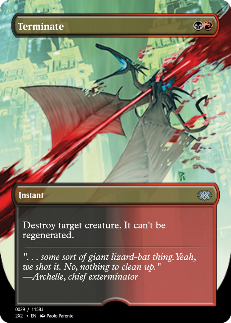 Terminate (PRM-102291) - Magic Online Promos