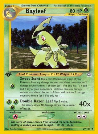 Bayleef (29) 029/111 - Unlimited Neo Genesis - Uncommon