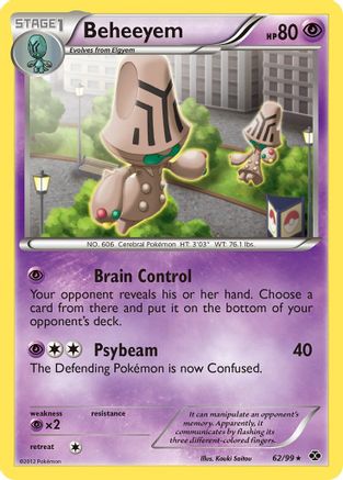Beheeyem 062 Next Destinies - Rare