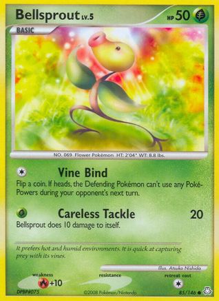 Bellsprout 085/146 - Reverse Holofoil Legends Awakened - Common