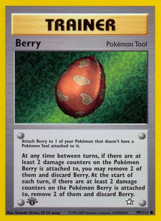 Berry 099/111 - Unlimited Neo Genesis - Common