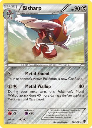 Bisharp 082 XY Base Set - Rare