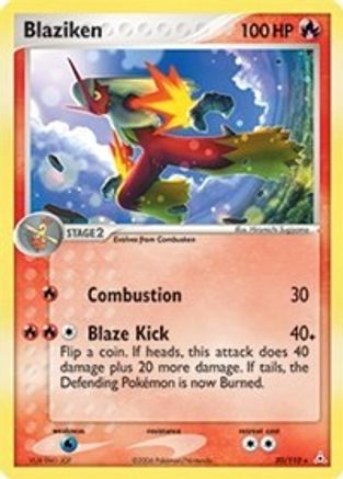 Blaziken 020 Holon Phantoms - Rare