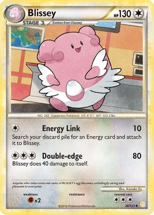 Blissey 036 HeartGold SoulSilver - Uncommon