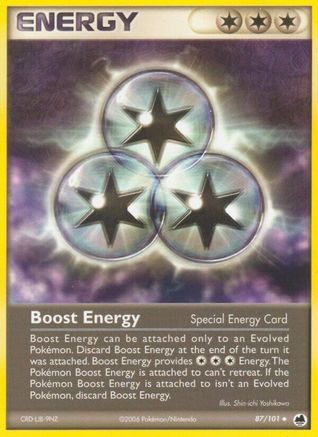 Boost Energy 087 - Reverse Holofoil Dragon Frontiers - Uncommon
