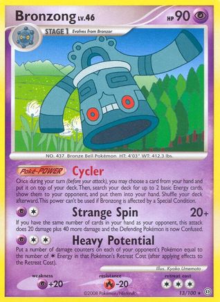 Bronzong 013 Stormfront - Rare