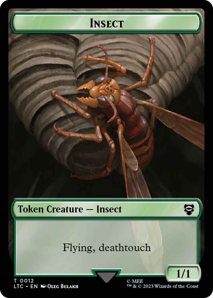 Insect (TLTC-012) - Tales of Middle-earth Commander Tokens
