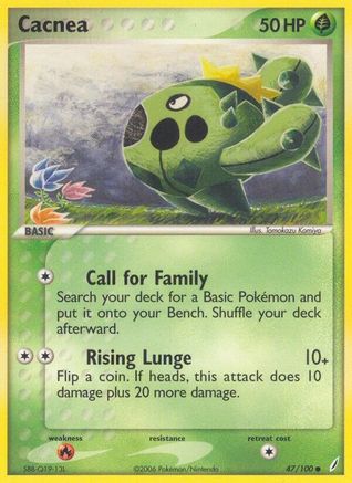 Cacnea 047/100 Crystal Guardians - Common