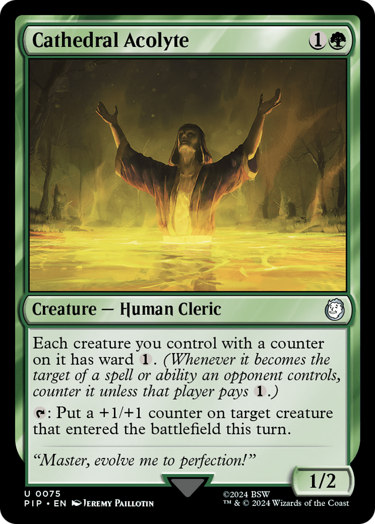 Cathedral Acolyte (PIP-075) - Fallout Foil
