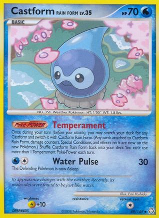 Castform Rain Form 049 Legends Awakened - Uncommon