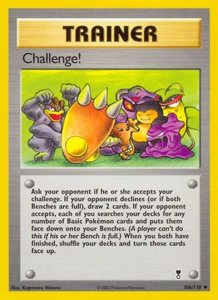Challenge! 106/110 - Reverse Holofoil Legendary Collection - Uncommon