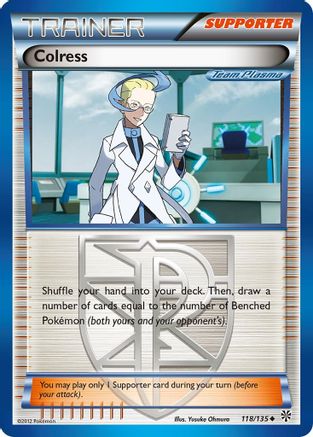 Colress (Team Plasma) 118/135 Plasma Storm - Uncommon
