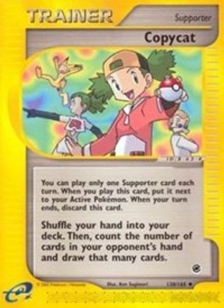 Copycat 138/165 - Reverse Holofoil Expedition - Uncommon