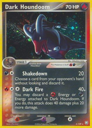Dark Houndoom 005/109 - Holofoil Team Rocket Returns - Holo Rare