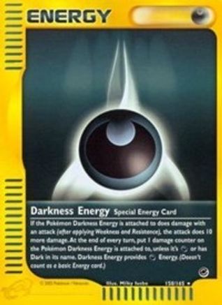 Darkness Energy 158 - Reverse Holofoil Expedition - Rare