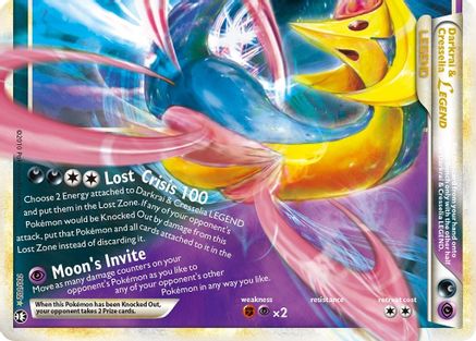 Darkrai & Cresselia Legend (Bottom) 100 - Holofoil Triumphant - Ultra Rare