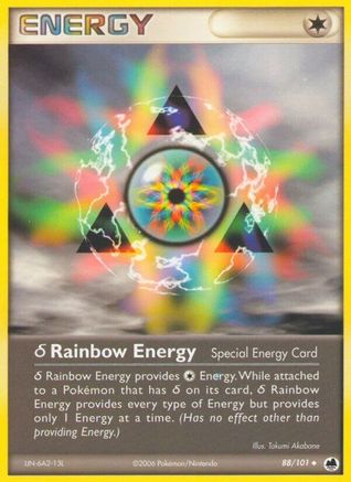 Delta Rainbow Energy 088/101 Dragon Frontiers - Uncommon