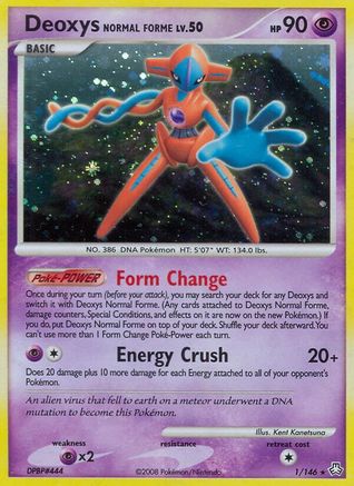 Deoxys Normal Forme 001 - Holofoil Legends Awakened - Holo Rare