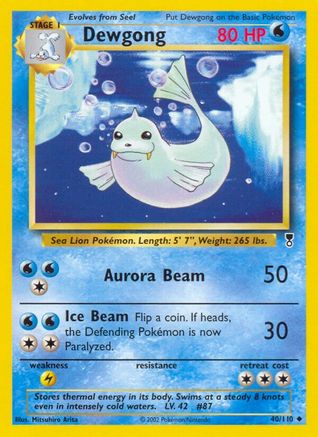 Dewgong 040/110 - Reverse Holofoil Legendary Collection - Uncommon