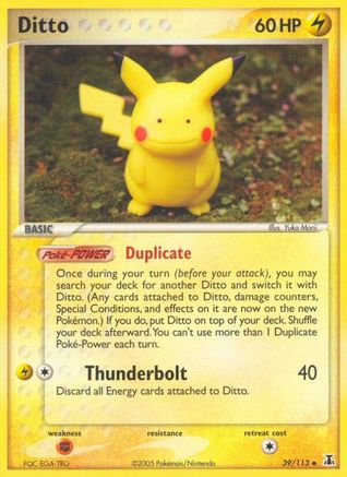Ditto 039/113 Delta Species - Uncommon