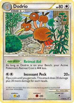 Dodrio 011 Undaunted - Rare