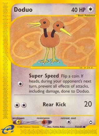 Doduo 073/147 Aquapolis - Common