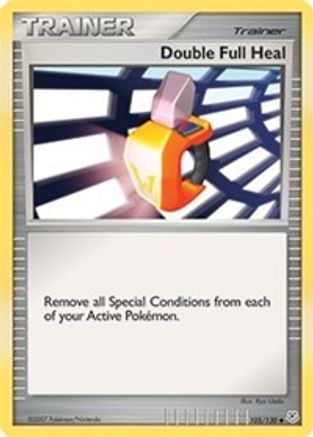 Double Full Heal 105 - Reverse Holofoil Diamond and Pearl - Uncommon