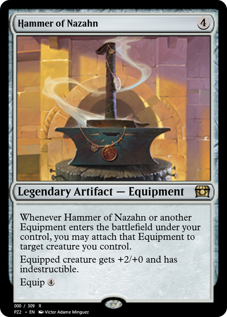Hammer of Nazahn (PZ2-65669) - Treasure Chest Foil