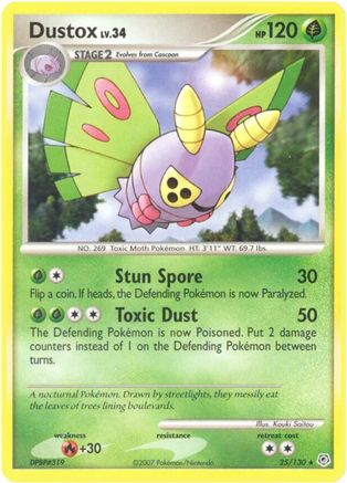 Dustox 025 Diamond and Pearl - Rare