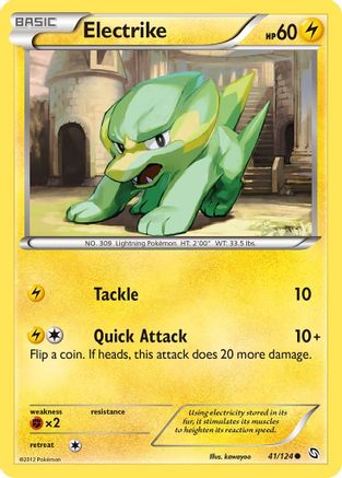 Electrike (41) 041 - Reverse Holofoil Dragons Exalted - Common