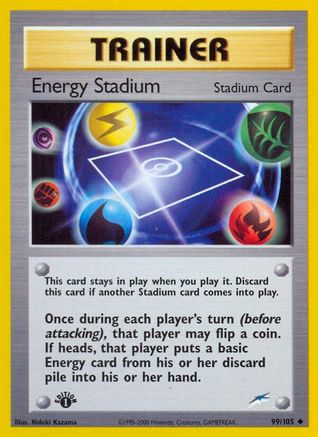 Energy Stadium 099/105 - 1st Edition Neo Destiny - Uncommon