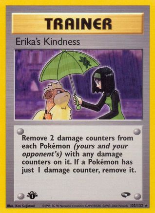 Erika's Kindness 103/132 - Unlimited Gym Challenge - Rare
