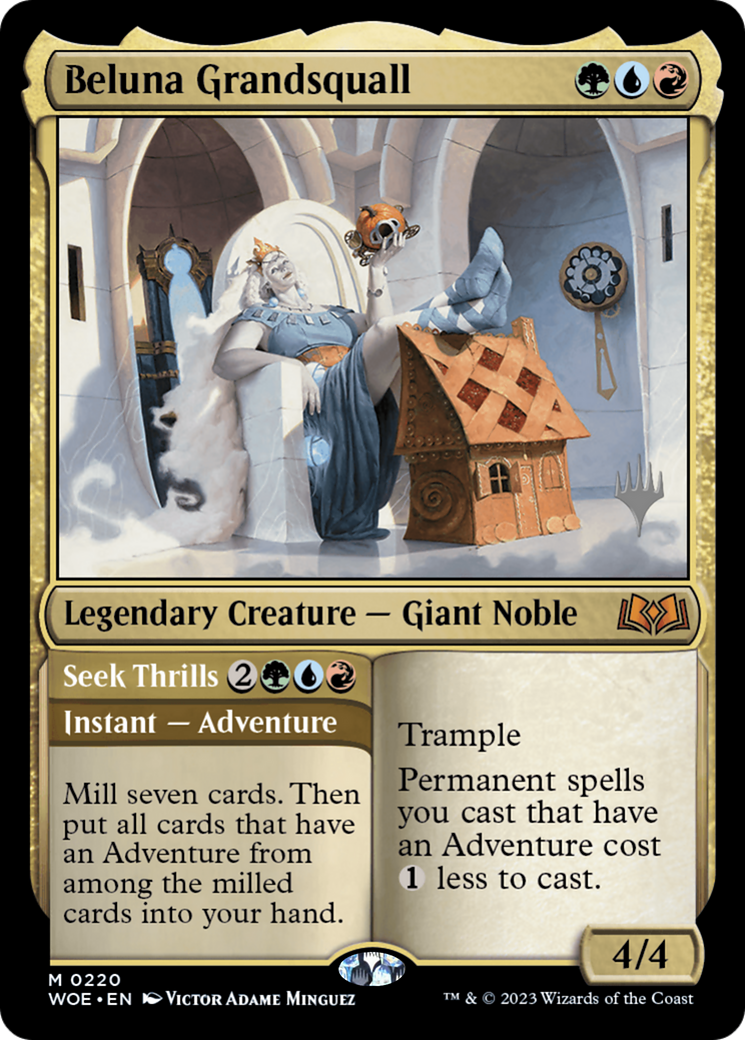 Beluna Grandsquall (PPWOE-220P) - Wilds of Eldraine Promos