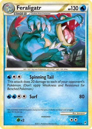 Feraligatr 025 Call of Legends - Rare