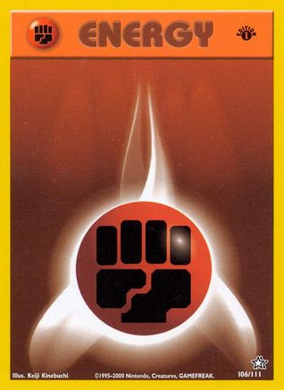 Fighting Energy 106/111 - Unlimited Neo Genesis - Common