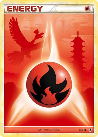 Fire Energy 089 - Holofoil Call of Legends - Common