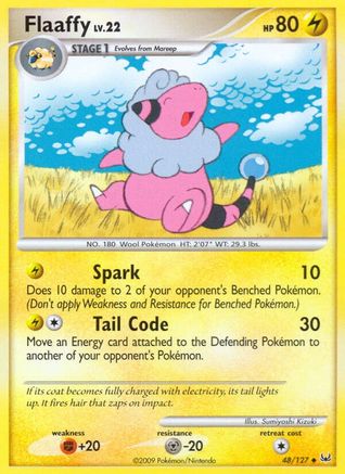 Flaaffy 048 - Reverse Holofoil Platinum - Uncommon