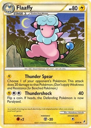 Flaaffy 043/95 - Reverse Holofoil Call of Legends - Uncommon
