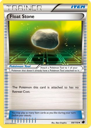 Float Stone 099/116 - Reverse Holofoil Plasma Freeze - Uncommon