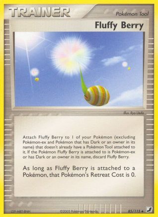 Fluffy Berry 085 - Reverse Holofoil Unseen Forces - Uncommon