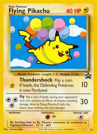Flying Pikachu 025/53 WoTC Promo - Promo