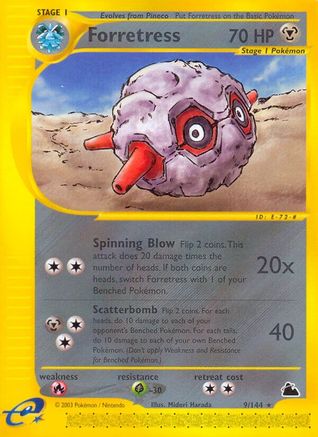 Forretress (9) 009 Skyridge - Rare