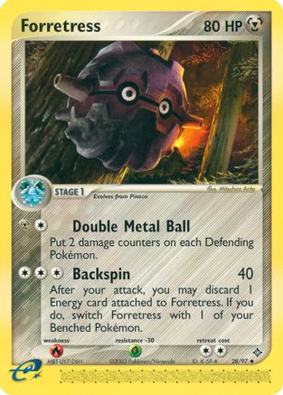 Forretress 028 Dragon - Uncommon