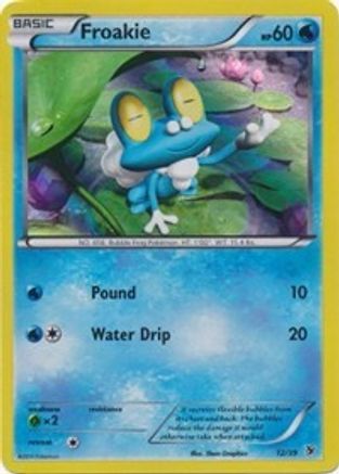 Froakie 012 - Holofoil Kalos Starter Set - Common