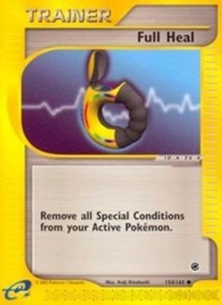 Full Heal 154/165 - Reverse Holofoil Expedition - Common