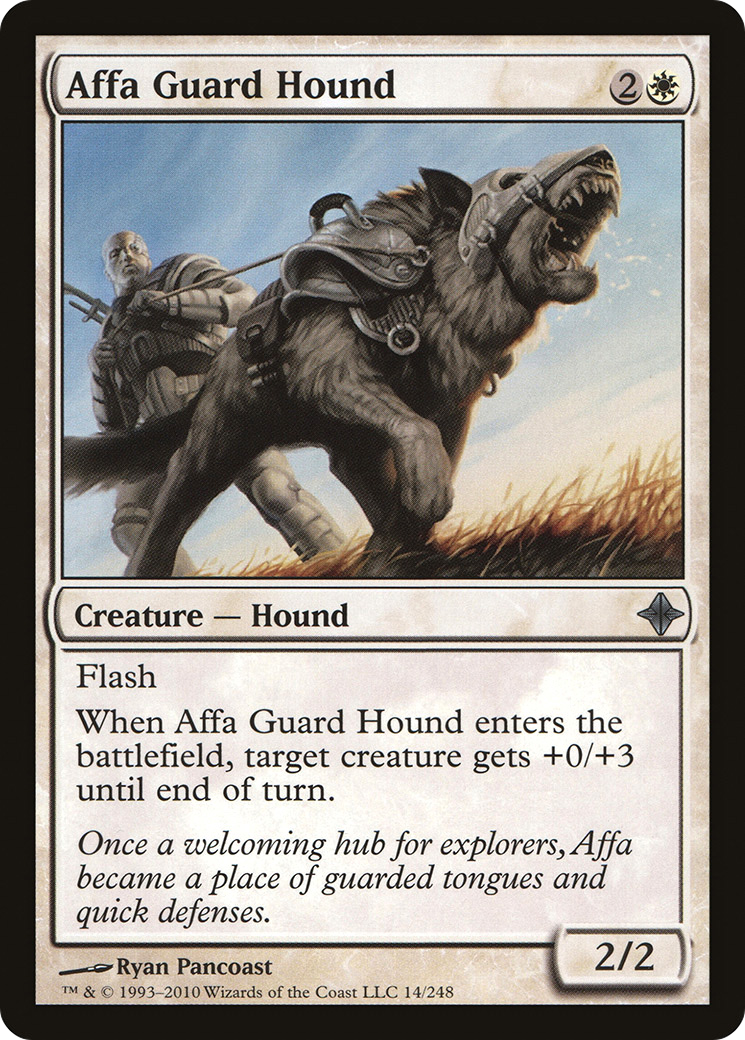 Affa Guard Hound (ROE-014) - Rise of the Eldrazi