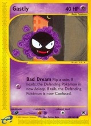 Gastly 109/165 - Reverse Holofoil Expedition - Common